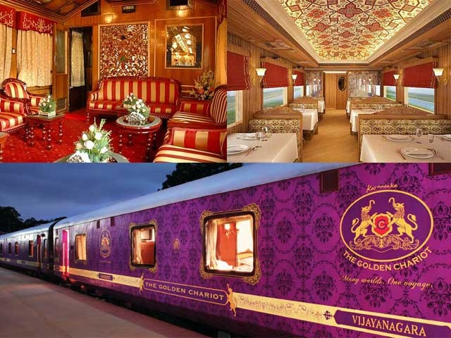 Unveiling the Luxury: A Journey Aboard the Golden Chariot Train